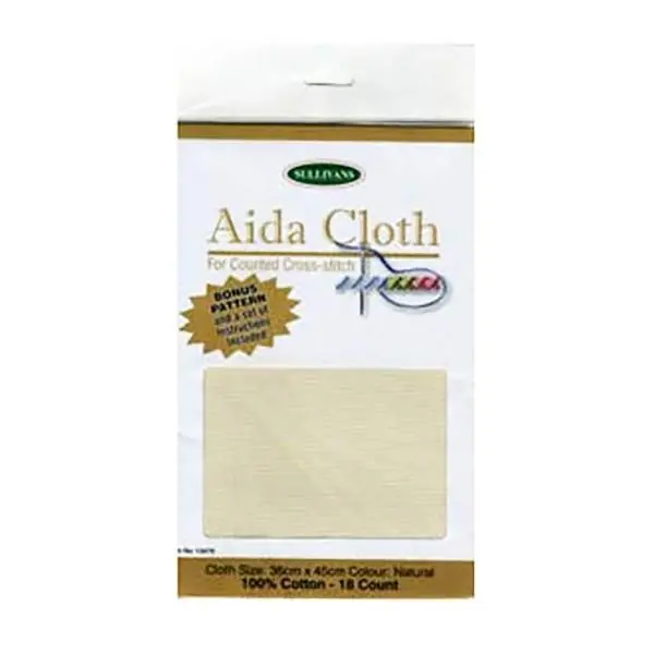Sullivans Aida Cloth, Natural- 36X45cm 1