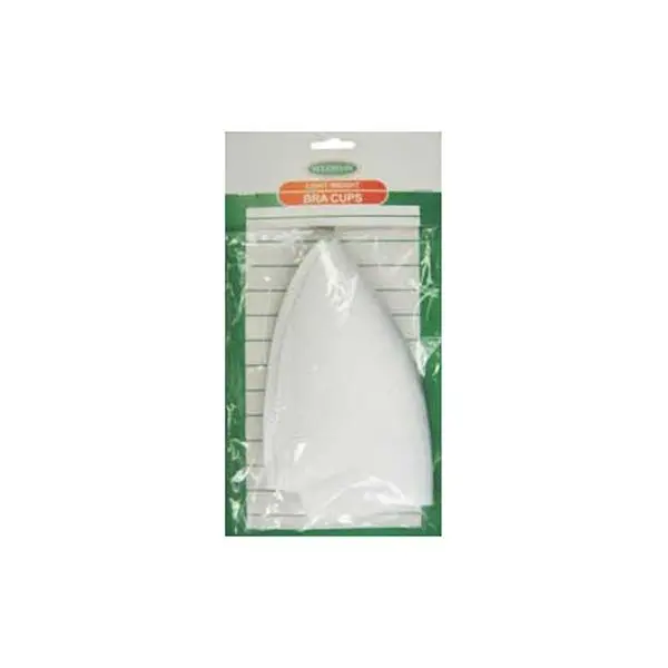Sullivans Bra Cups Light Weight, White- 14 1
