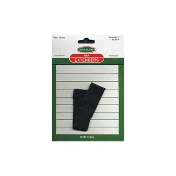 Sullivans Bra Extender, Black-  19 Mm 1