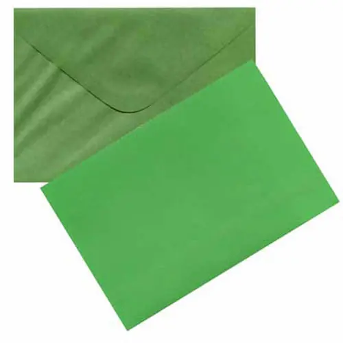 Sullivans Card And Envelope Set, Green Classic- 6Pk 1