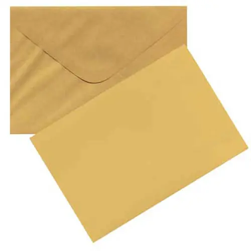 Sullivans Card And Envelope Set, Wheat Classic- 6Pk 1