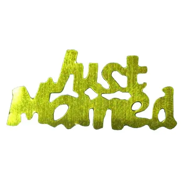 Sullivans Confetti, Gold Just Married- 18G 1