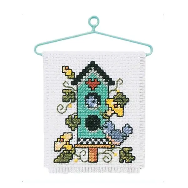 Sullivans Cross Stitch, Bird House 1