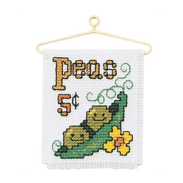Sullivans Cross Stitch, Peas 1