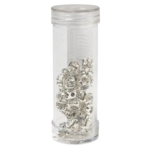 Sullivans Crystal Diamonte Beads, Clear- 5X38mm 1