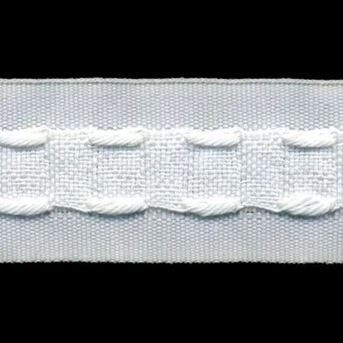 Sullivans Curtain Tape, White- 30Mm 1