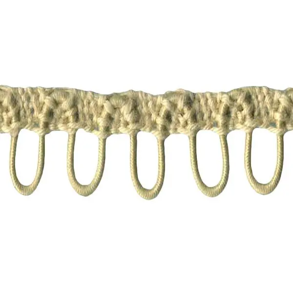Sullivans Elastic Button Looping, Beige- 17 Mm 1