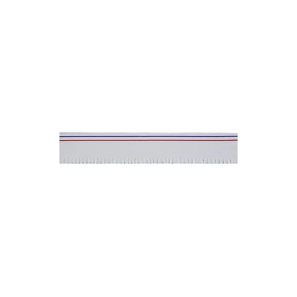 Sullivans Elastic, White / Navy & Red Stripe- 25 Mm 1