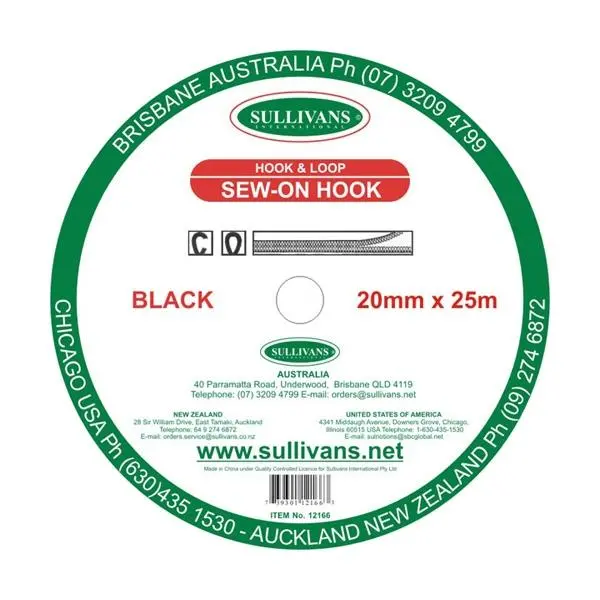 Sullivans Hook, Black- 20 Mm 1