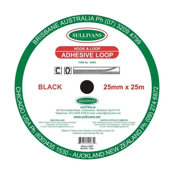 Sullivans Loop, Black- 25 Mm 1