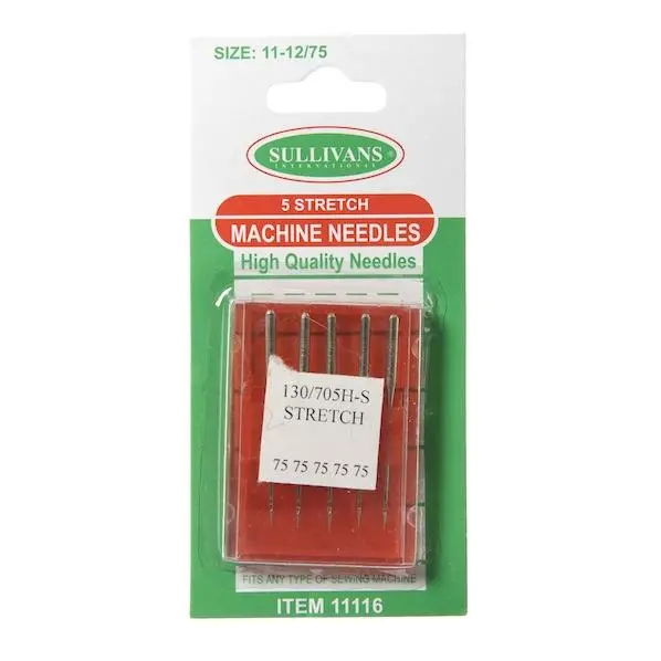 Sullivans Machine Needles, Stretch- 11-12/75 1