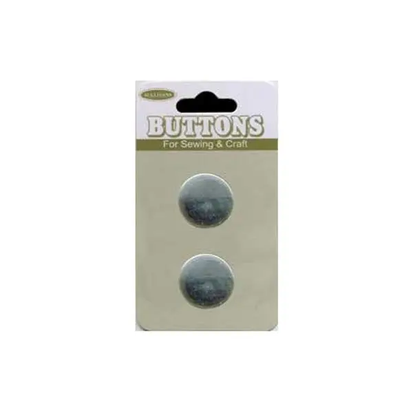 Sullivans Plastic Button, Silver- 17 Mm 1
