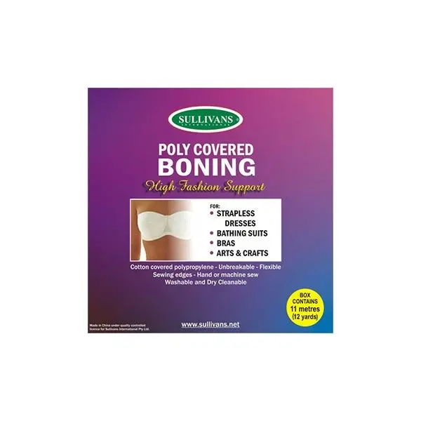 Sullivans Poly Boning, White-12 Mm 1
