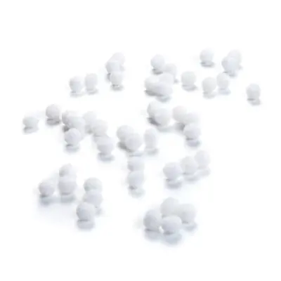 Sullivans Pom Poms, White 1