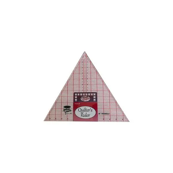 Sullivans Quilter's Ruler Triangle, 60 Degrees- 30.48X30.48Cm 1