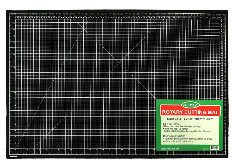 Sullivans Rotary Mat, Black - 60Cmx90cm 1