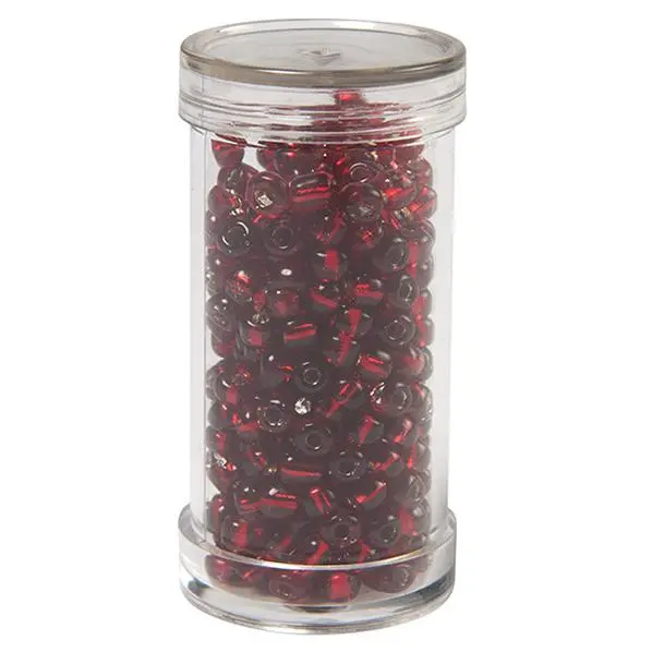 Sullivans Seed Beads, Red- Size 6 1