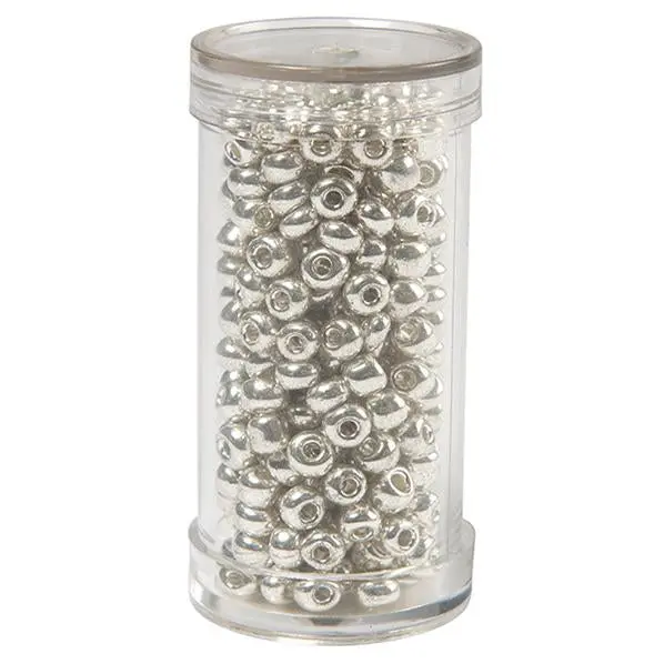 Sullivans Seed Beads, Silver- Size 6 1