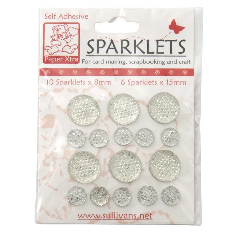 Sullivans Sparklets, Clear- 16Pc 1