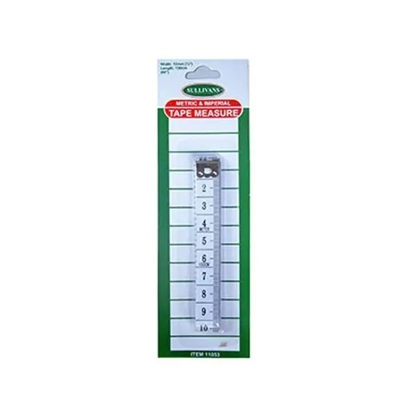 Sullivans Tape Measure- 12Mm X 150Cm 1
