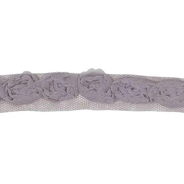 Sullivans Trim Rose, Grey- 25 Mm 1