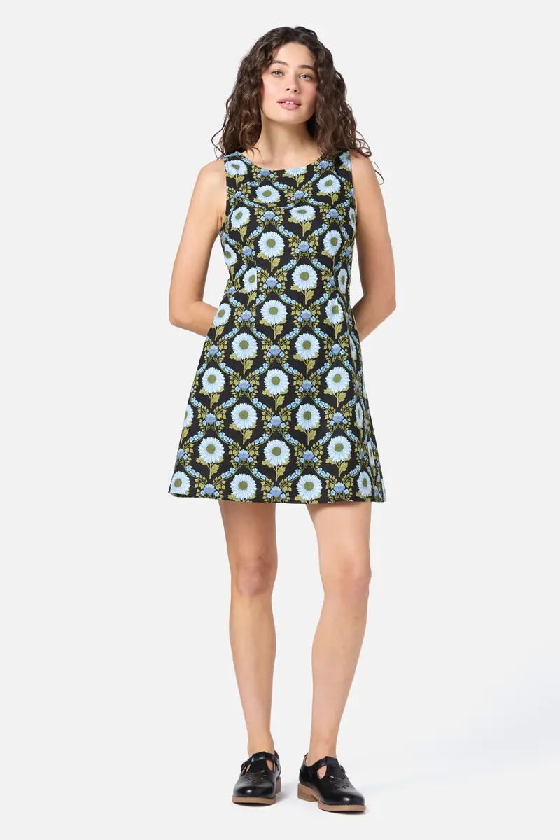 Sunflower Mini Shift Dress 1