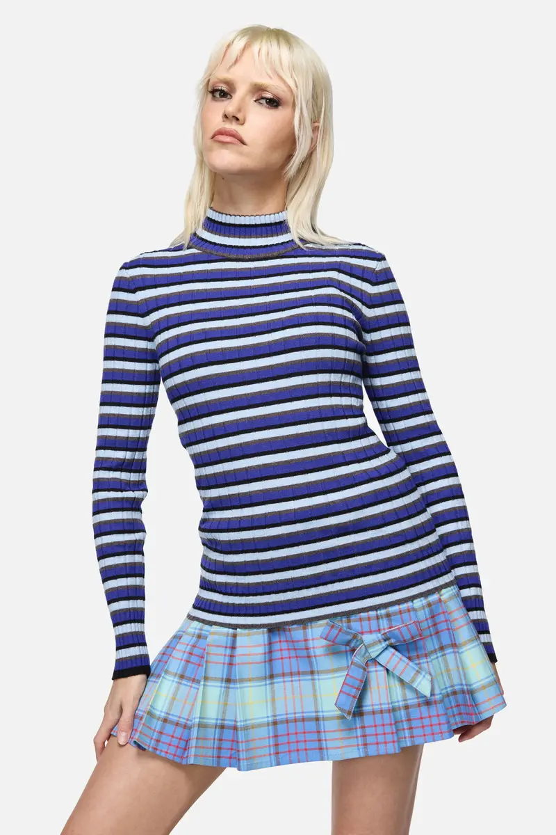 Swan Song Stripe Knit 1
