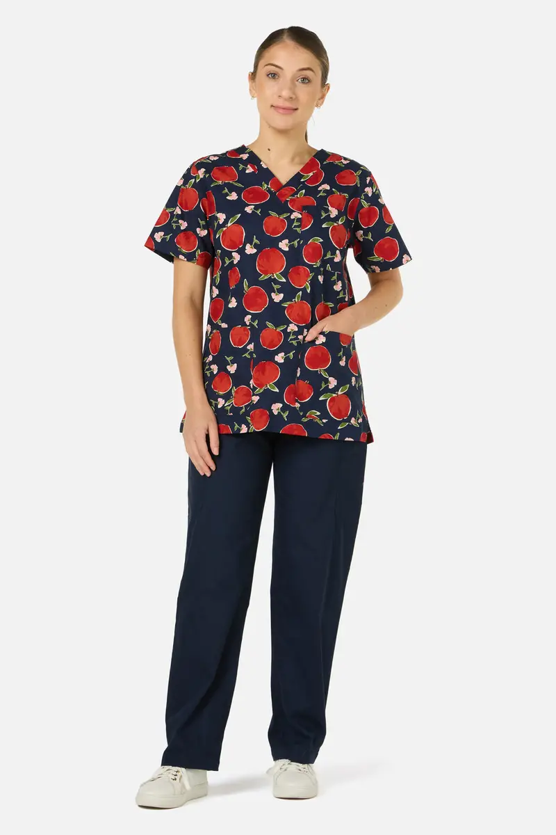 Sweet Apple Top & Pant Scrub Set 1
