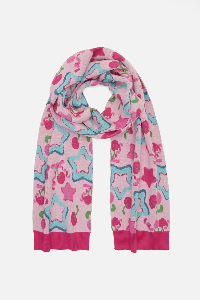 Sweet Cherry Scarf 1