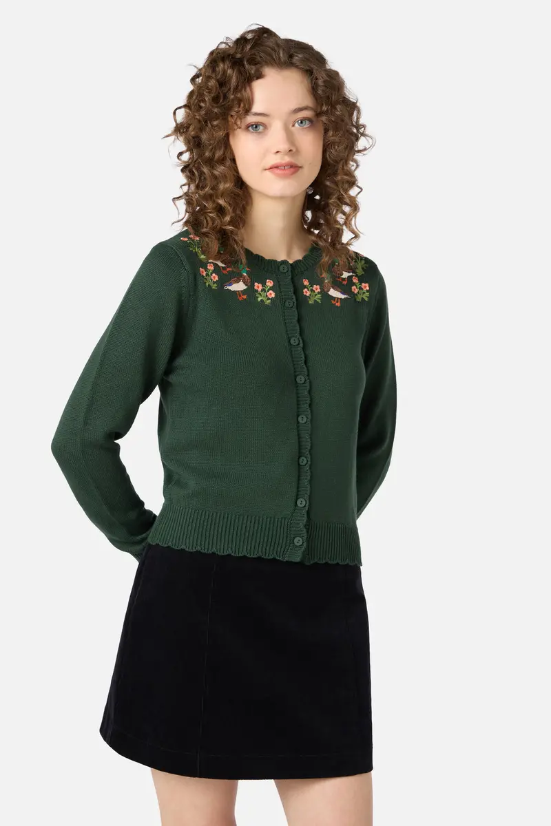 Sweet Ducks Emb Cardigan 1