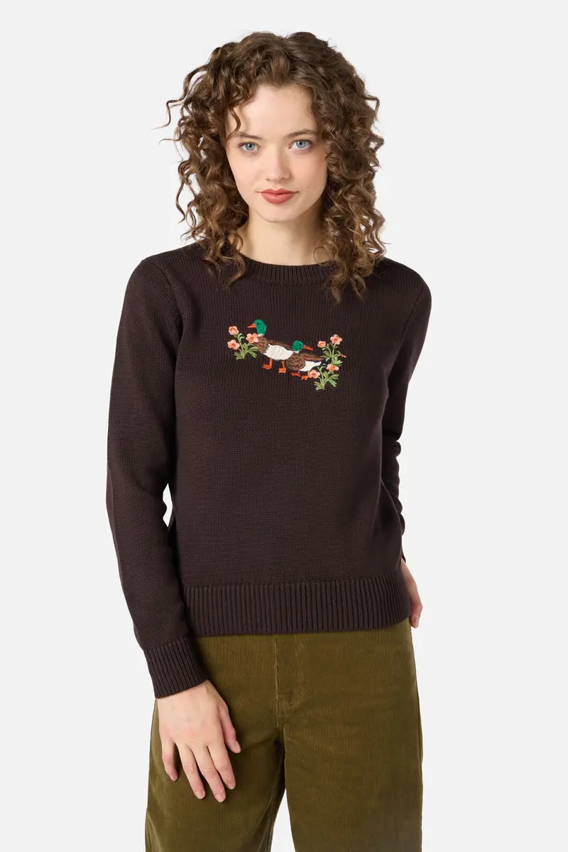Sweet Ducks Emb Jumper 1