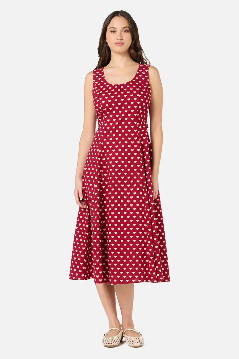 Sweet Heart Midi Dress 1