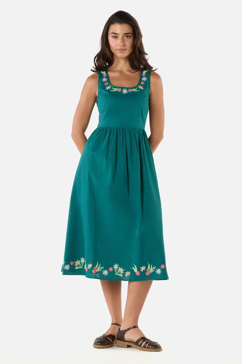 Sweet Native Embroidered Dress 1