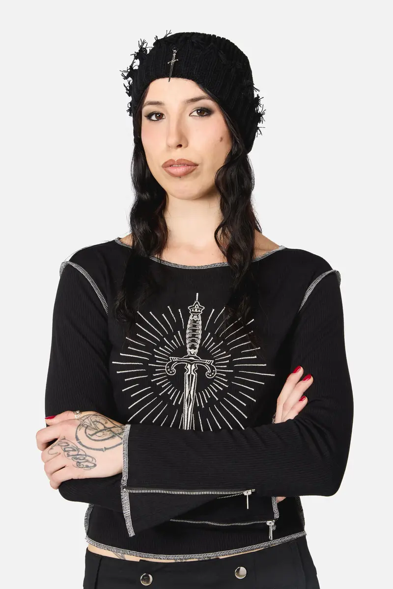 Sword Charm Beanie 1