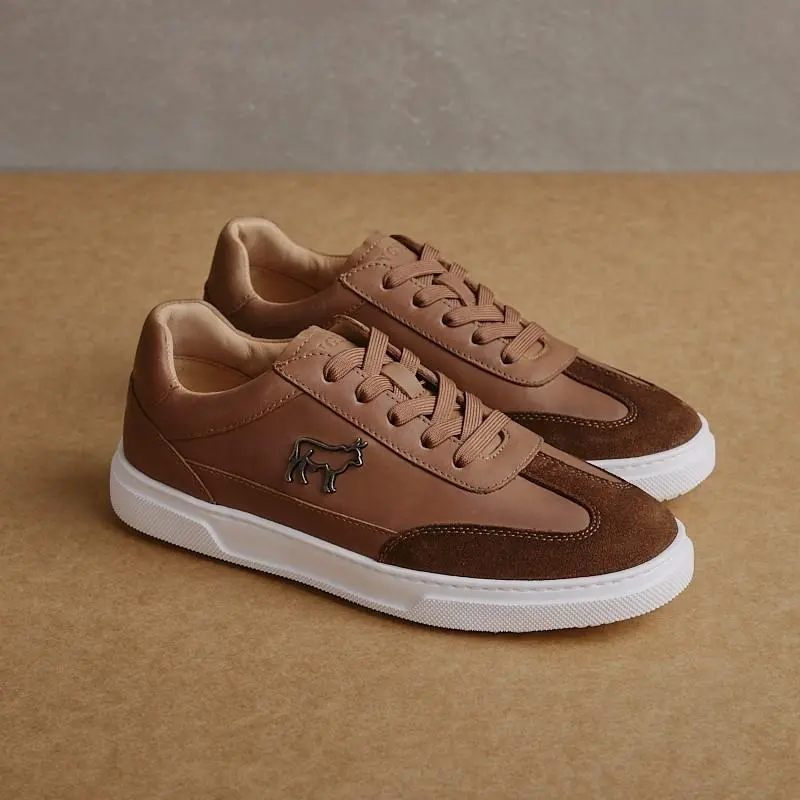 T-Toe Sneaker - Choc 1