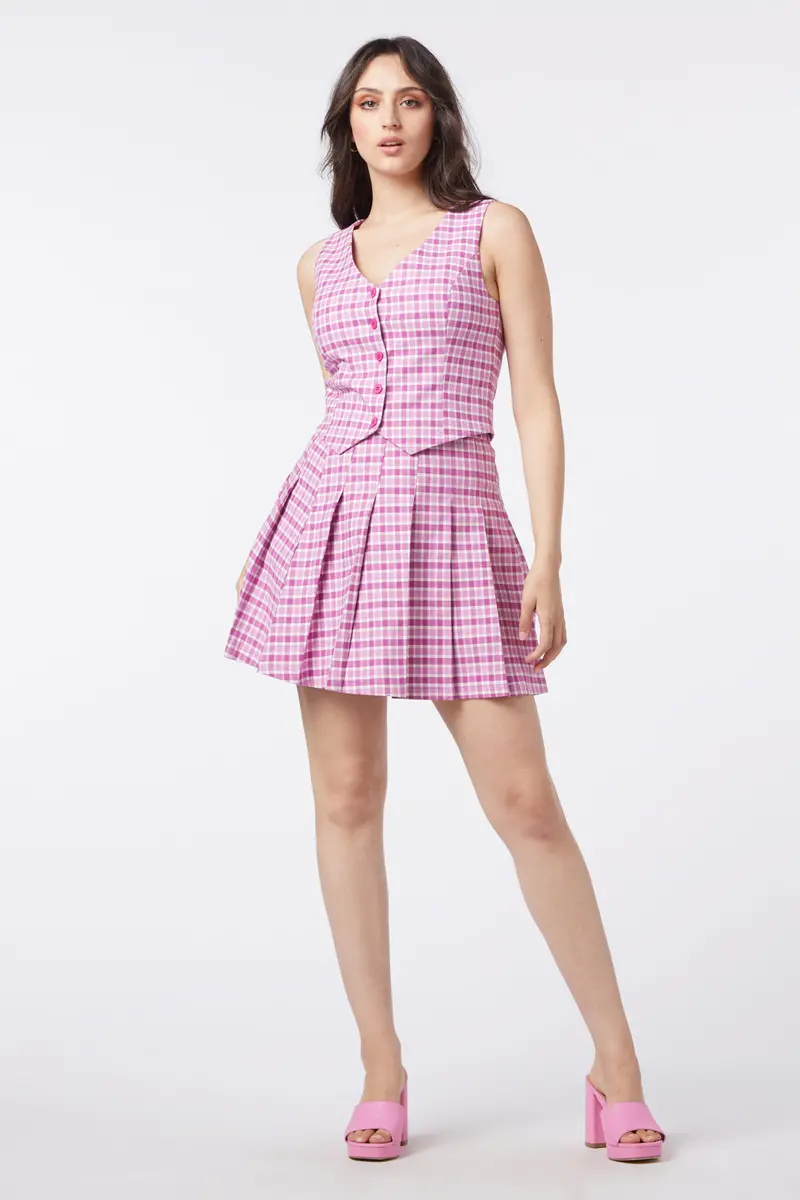 Taylor Check Vest 1