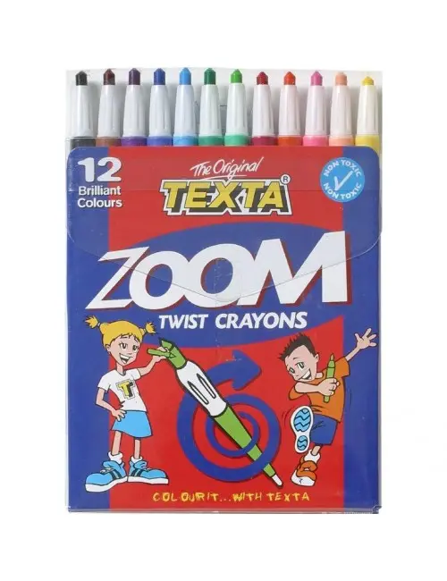 Texta Zoom Crayons 12Pk 1