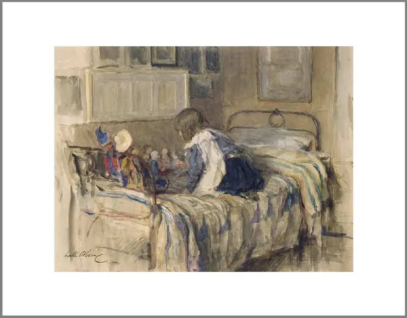 The Dolls' School Canvas Print 1
