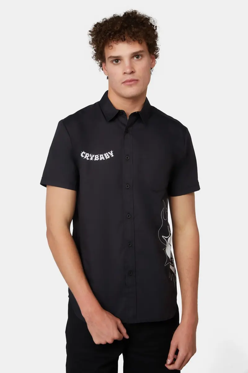 The End Side Printed Short Sleeve Shirt 1