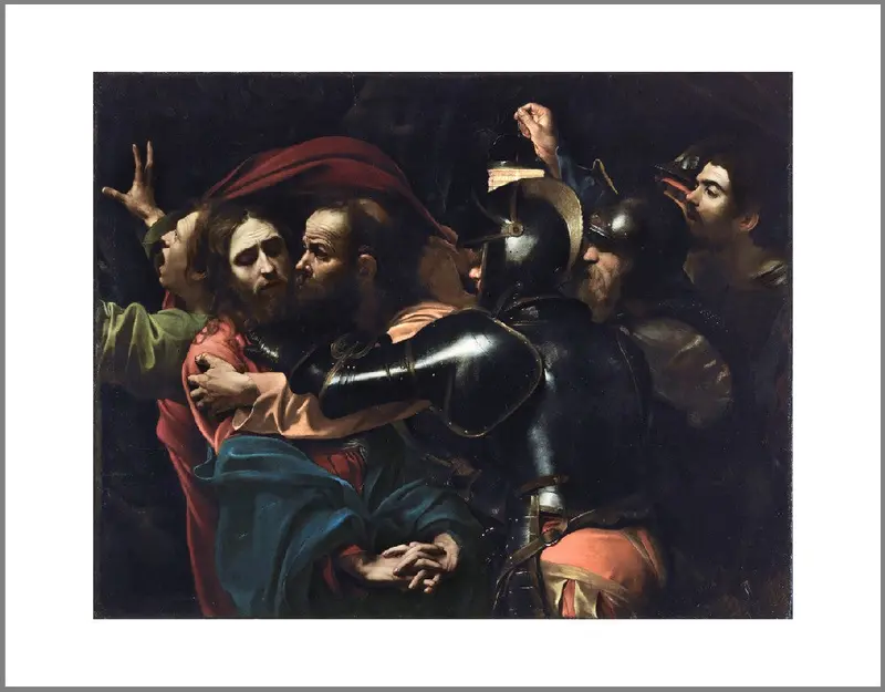 The Taking Of Christ Canvas Print 1