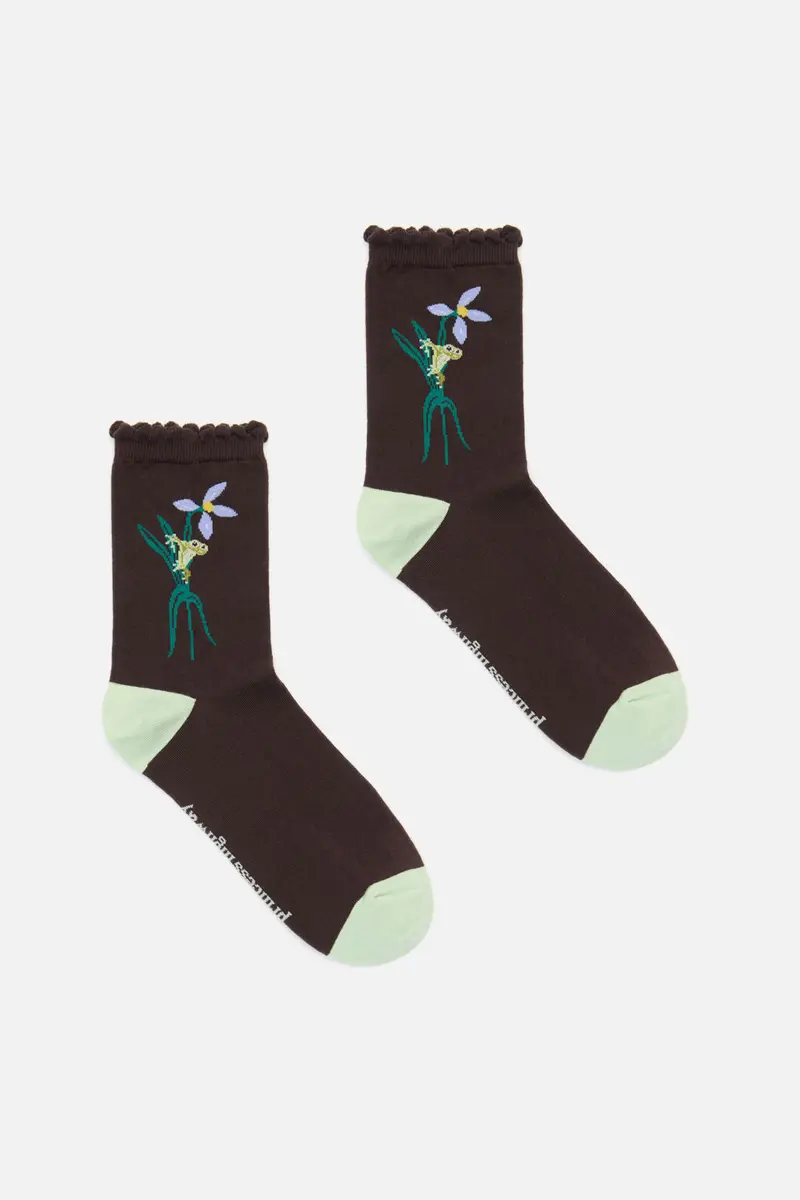 Tiana Tree Frog Sock 1