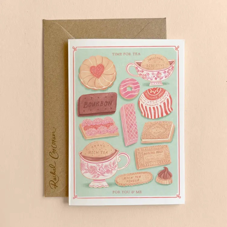 Time For Tea For You And Me Card 1