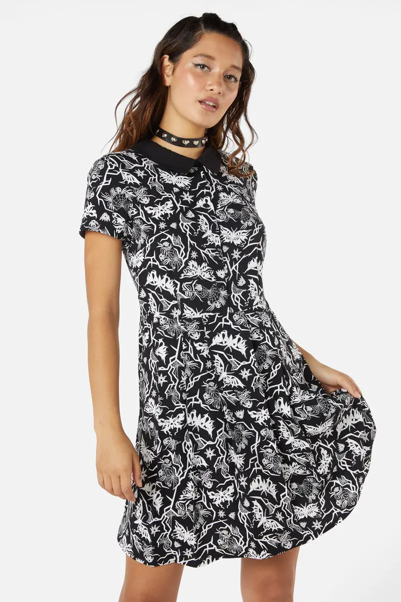 To The Butterflies Mini Dress 1