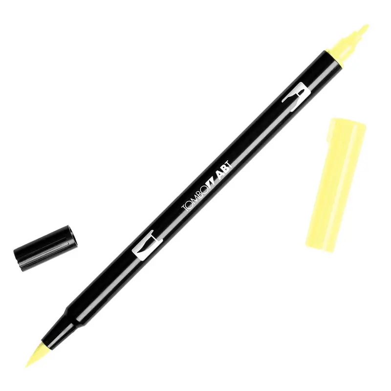 Tombow Dual Brush Pen, 090 Baby Yellow 1