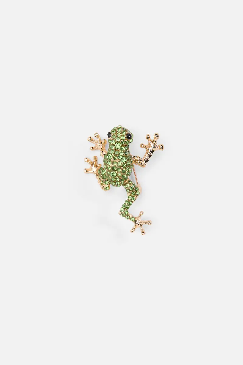 Tree Frog Brooch 1