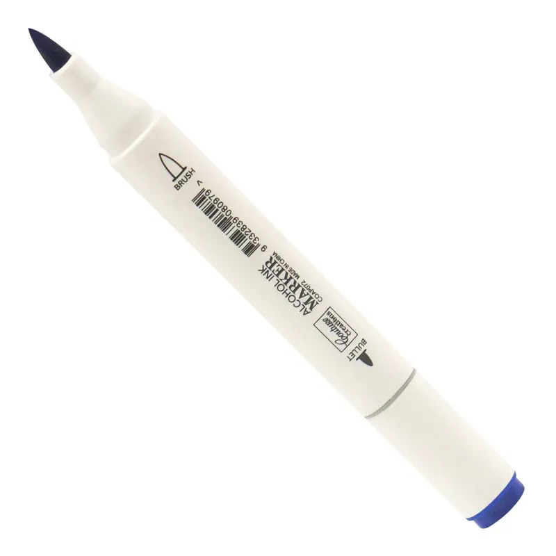 Twin Tip Alcohol Ink Marker, Navy Blue 1