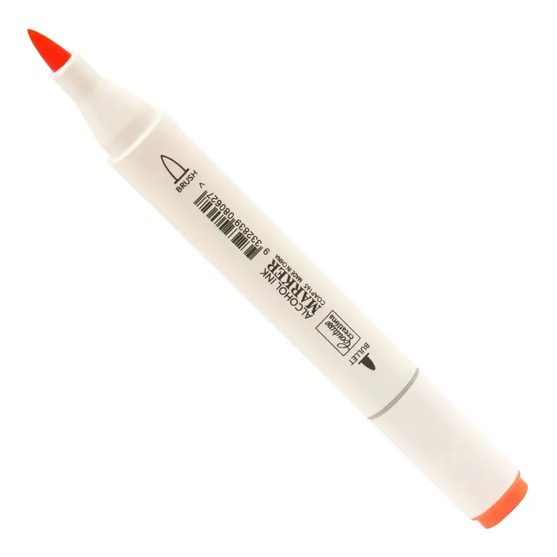 Twin Tip Alcohol Ink Marker, Orange 1