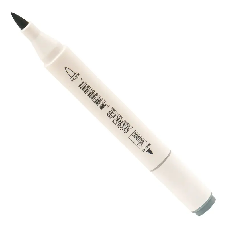 Twin Tip Alcohol Ink Marker, Steel Grey 1