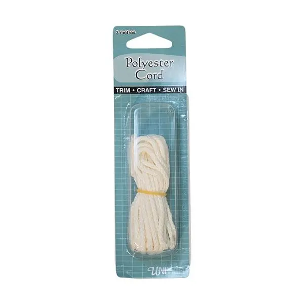 Unitrim Polyester Cord, Cream- 3M 1
