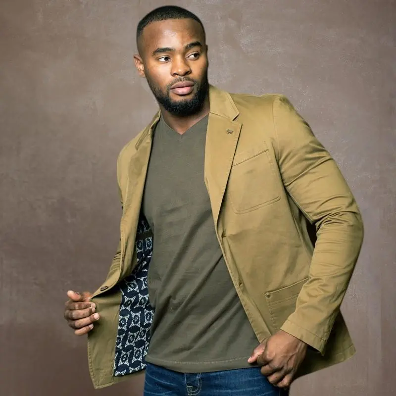 Urban Twill Blazer Olive  - Olive 1